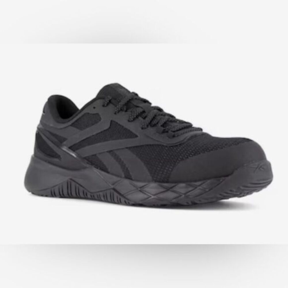 Reebok Nanoflex TR athletic Work Shoes composite Toe black size‎ 11.5W